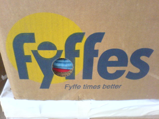 fyffe times better fifty fyffe werbung slogan karton 