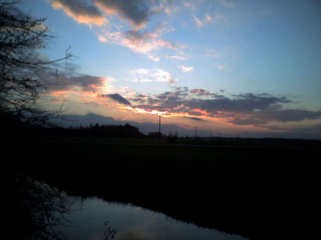 ein gedicht himmel natur sonnenuntergang wasser wolken 