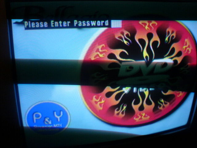 password? password player dvd 