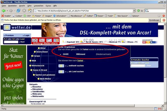 T�rkei liegt in Wittmund land wetter.de wittmund deutschland wetter t�rkei 