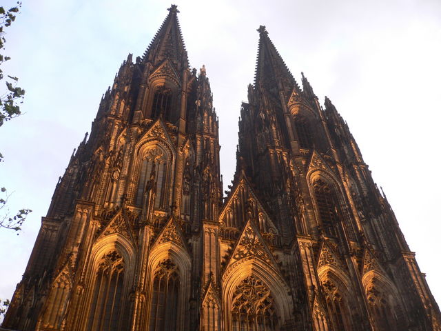 abendlicht abendlicht dom kln licht 