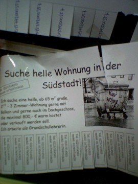 Oskar auf Wohnungssuche wohnung aushang m�lltonne 