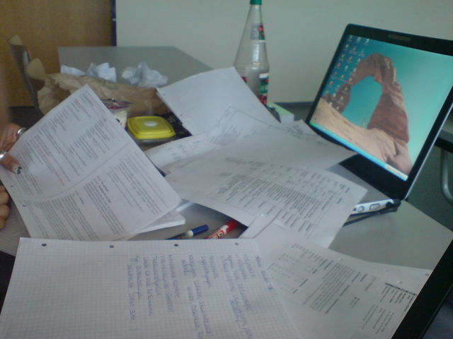 Studieren heisst sortieren m�ll chaos 