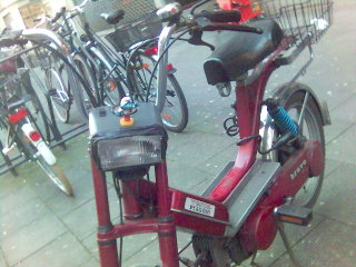 f�r den micha schlumpf rot ehrenstra�e mofa 