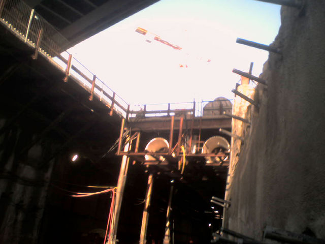 tunnelbaustelle und/oder gears of war ? nords�dbahn tunnelbaustelle 