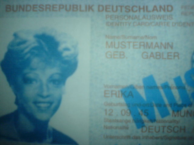 musterfrau personalausweis mustermann 