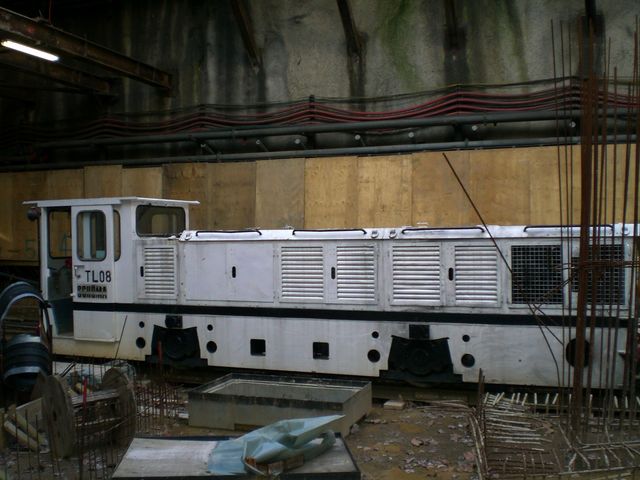 lok k�ln tunnelbaustelle nords�dbahn lok 