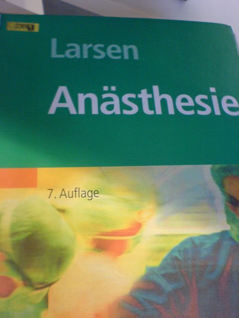 Larsen wei� wie man bet�ubt... an�sthesie bet�ubung narkose buch lars larsen 