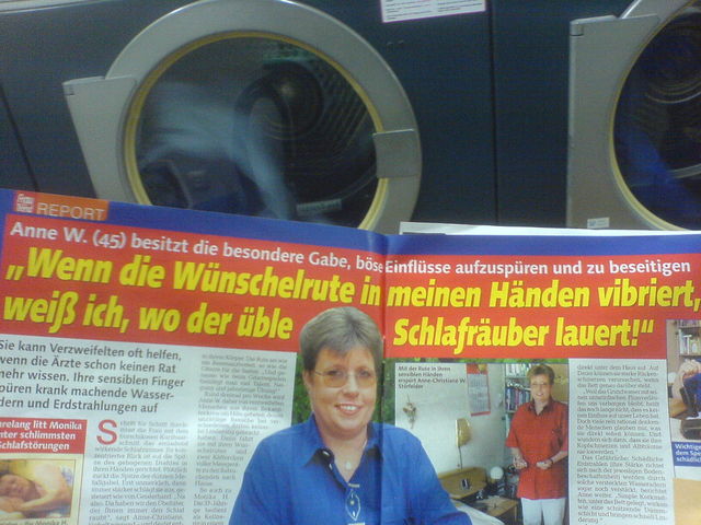 �bler schlafr�uber quatsch w�nschelrute waschsalon zeitschrift trockner 