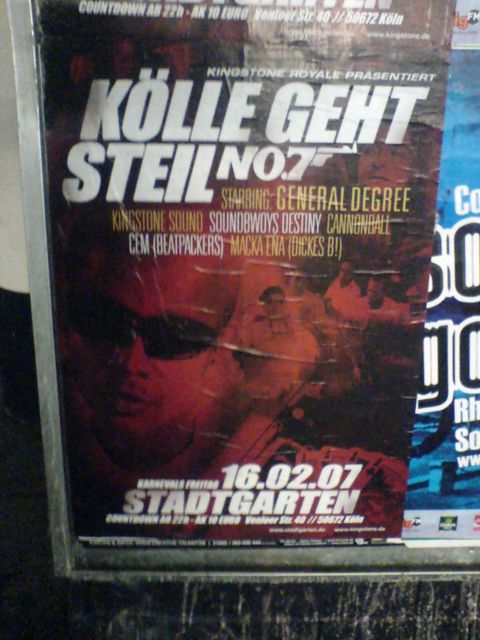 Steil!! steil k�ln geht stadtgarten k�lle 