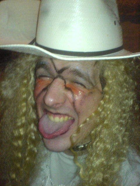 i wanna rock/drink/... halsband hut karneval per�cke saufen steam stephan schminke 