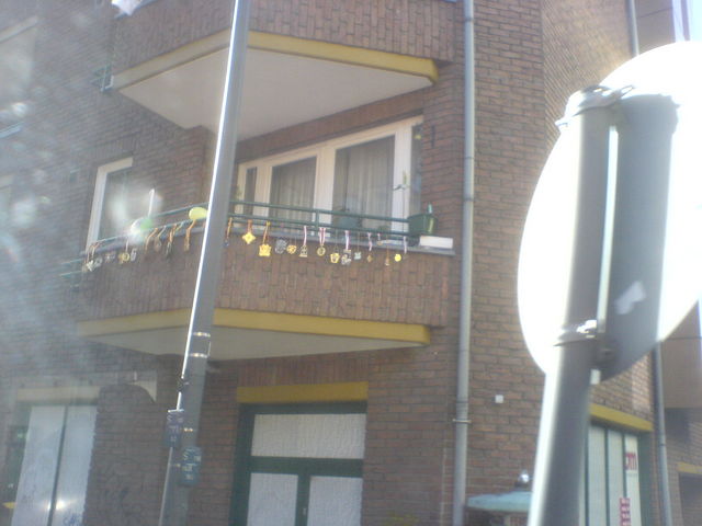 ordenbehangen orden karneval balkon kln 