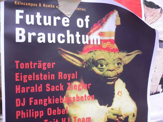 der prsident! brauch karneval plakat starwars zukunft 