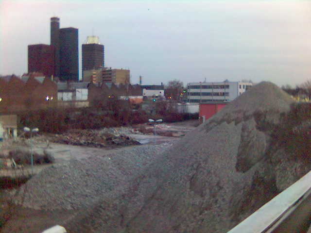 Sandhaufen. marienhof baustelle balkon sand l�rm melanie 