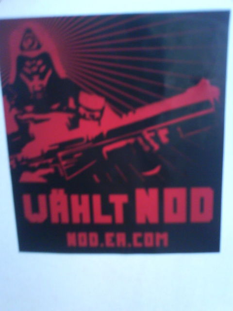 whlt nod command conquer ea gdi nod sticker werbung 