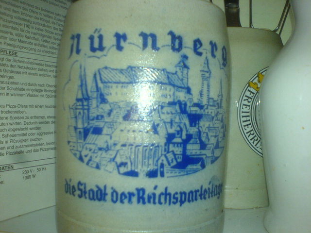 propagandakrug bierkrug n�rnberg propaganda nazis 