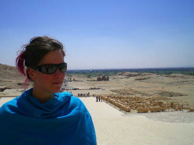 portrait mit landschaft raggi �gypten 