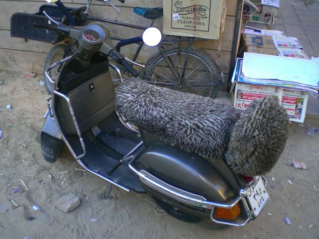 pelz pelz vespa roller �gypten 