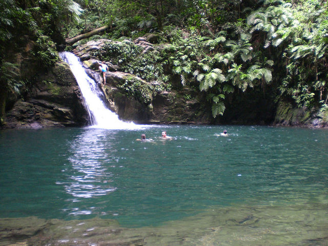 wasserfall seco rio wasserfall trinidad 