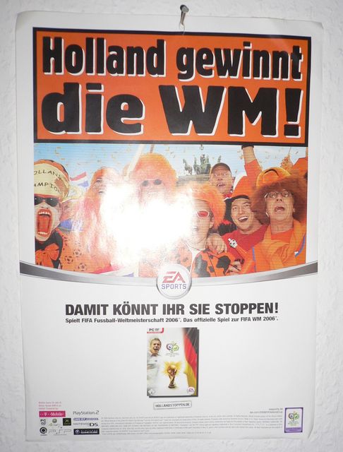 von wegen computerspiel holland werbung wm fu�ball 