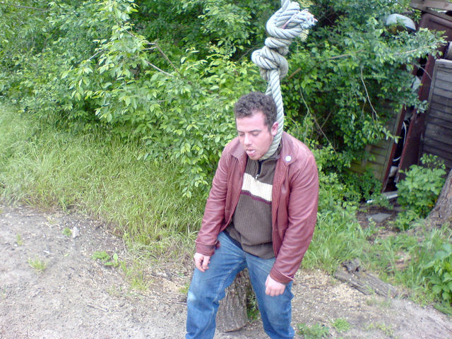 wir mussten gleb zur�cklassen galgen tod tot seil gleb outline2007 h�ngegleb 