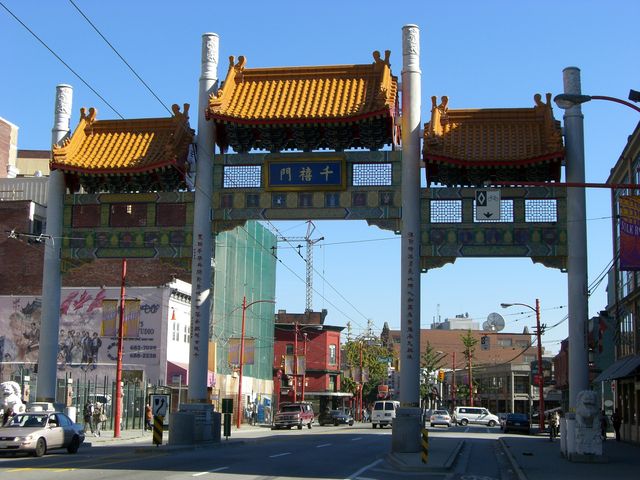 china town chinatown tor eingang 