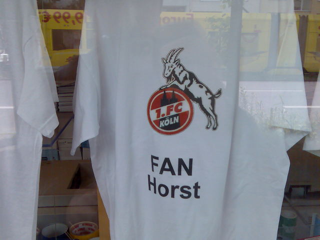 Schimpfwort Shirt fan fc kln shirt tshirt horst 