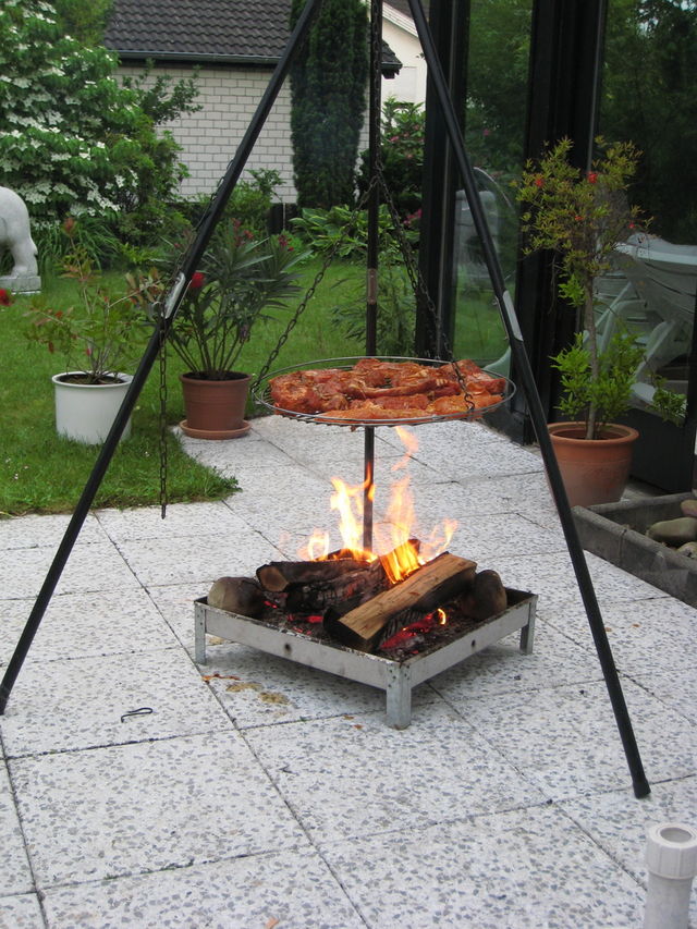 BEST Grill EVER!!! fleischberg fleisch grill garten homburg saarland 