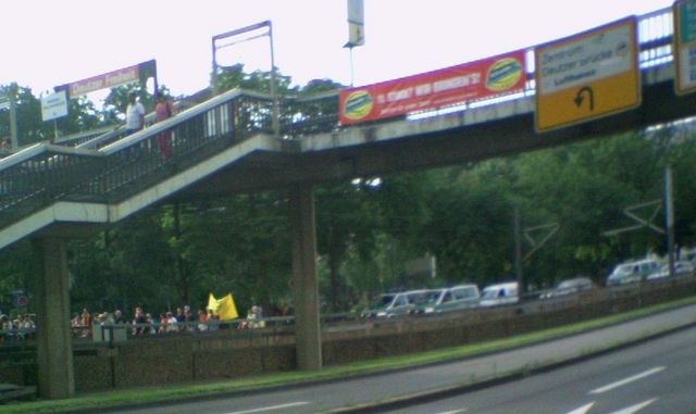 neidhammelherde kirchentag protestanten christen deutz polizei demo 