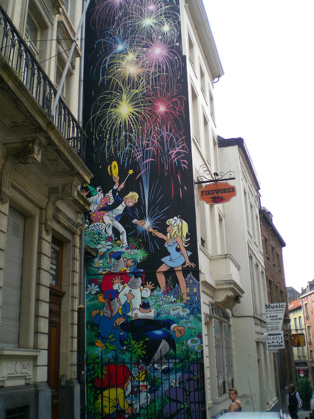 comicwand 2 comic haus wand br�ssel 