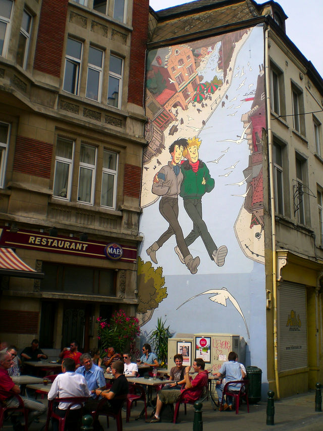 comicwand 5 comic haus wand br�ssel 