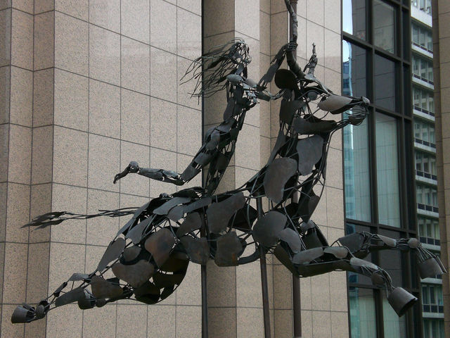 europa stier skulptur europa br�ssel 