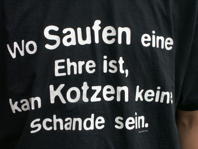 cooles T-Shirt loveparade kotze kotzen saufen tshirt spruch 