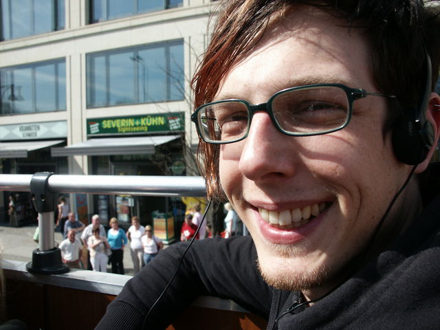 Sightseeing kopfh�rer rundfahrt sightseeing bus berlin knuddel 