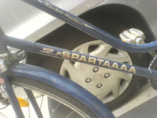 this is spartaaaa!!!!!11 sparta fahrrad 