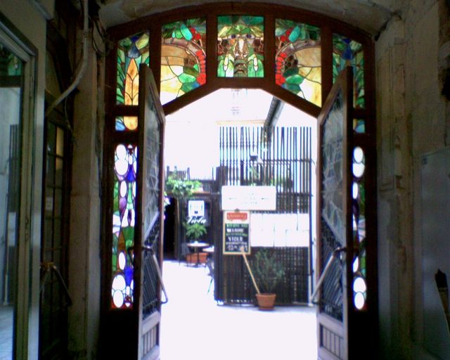 jugendstil jugendstil fenster glas tor prag 