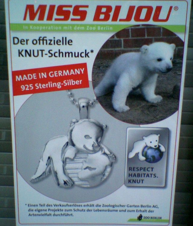 wiedergutmachung eisbr respekt schmuck chlodwigplatz zoo br knut 