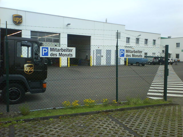 parkplatz des monats mitarbeiter_des_monats ups parkplatz 