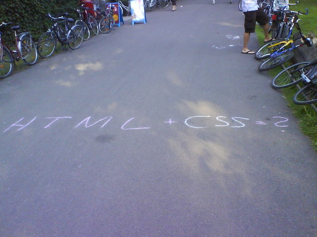 html + css = ? css html 