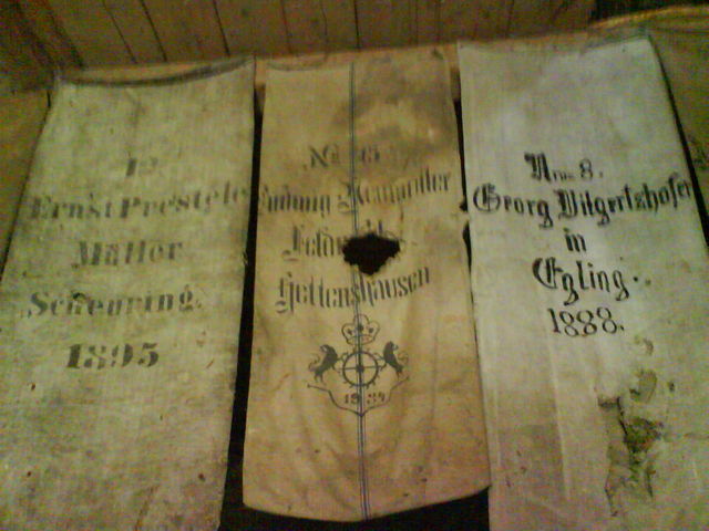 alte s�cke heu s�cke sack uralt 