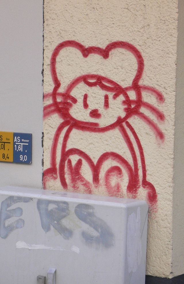 se maus grafitti maus sprayen 