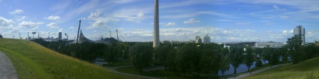 olympiapark olympiapark panorama bayern mnchen 