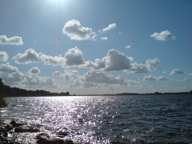 Urlaubsgre von der Schlei! wolken 