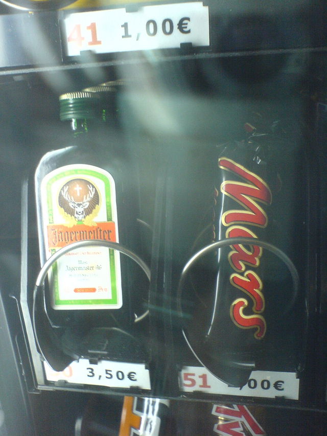 j�germeisterautomat mars automat j�germeister 