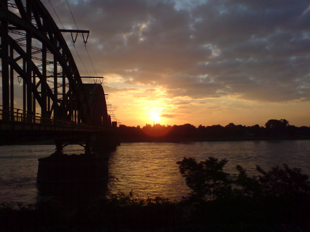 Sdstadtromantik 2 romantik rhein sonnenaufgang sdbrcke 