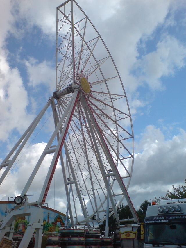 Riesenrad! Heute halber Preis! halb riesenrad angebot 