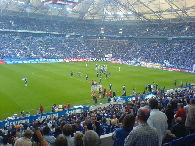 3:0 f�r Schalke ... schalke04 fussball fu�ball schalke gelsenkirchen veltins-arena 