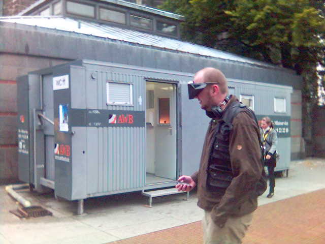 Don't worry, ma'am, fraunhofer institut reality virtual brille pandur tom technik augmentedreality hmd 