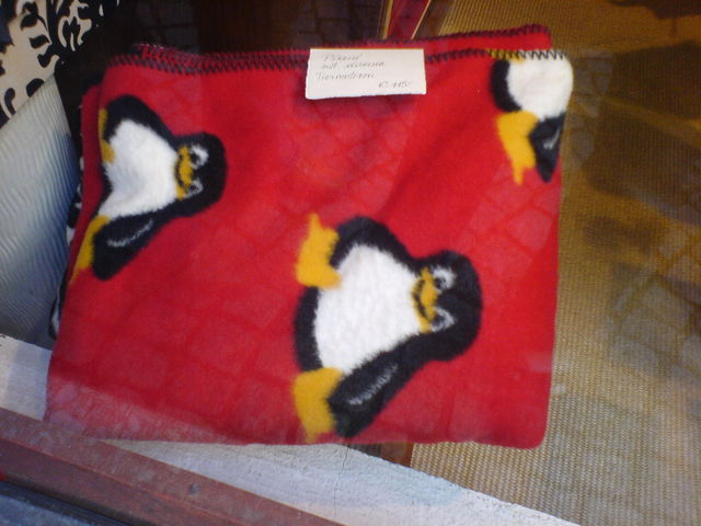 Linux Kuscheldecke tux linux pinguin decke �sterreich 