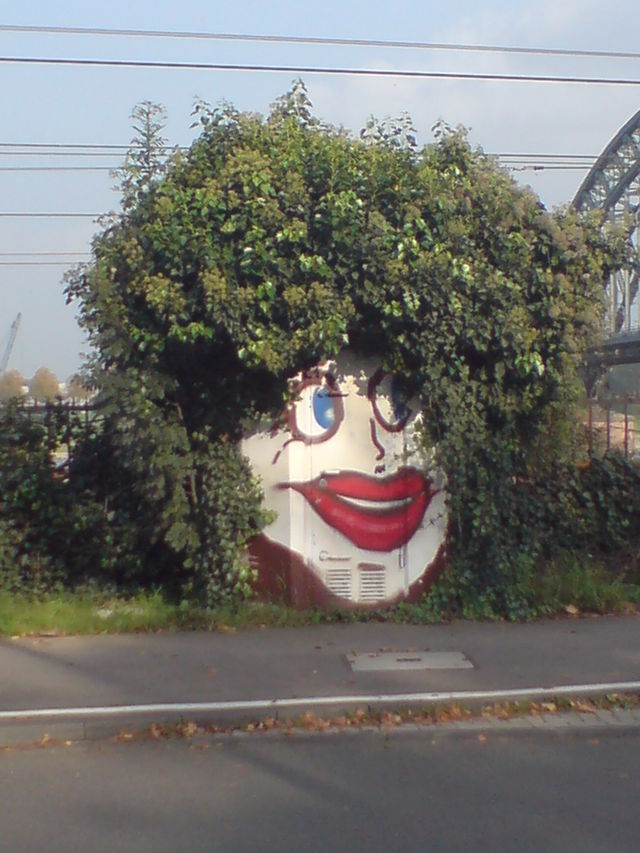 lockengel�t lockengel�t kopf streetart bl�tter graffiti locken 